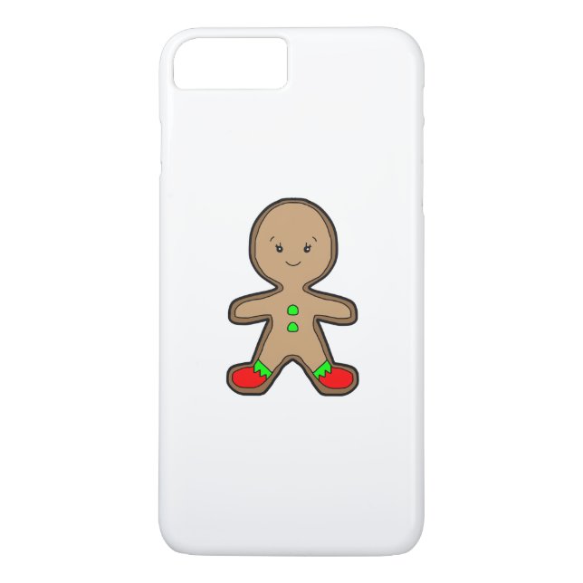 Gingerbread man cartoon Case-Mate iPhone case (Back)