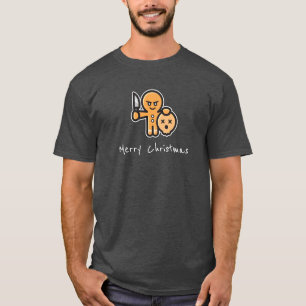 Gingerbread Man Christmas Humour T-Shirt