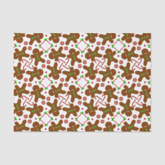 Gingerbread man Christmas personalizable Tissue Paper