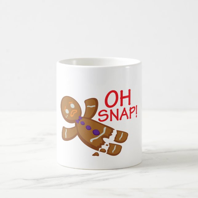 Gingerbread Man Coffee Mug (Center)