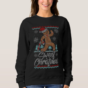 Gingerbread Man Cookie Baking Sweet Christmas Sweatshirt