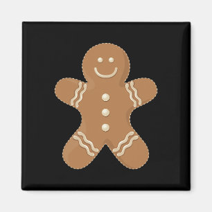 Gingerbread Man Cookie Biscuit Fun Food Christmas Magnet