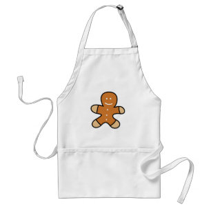 Gingerbread Man Cookie Standard Apron