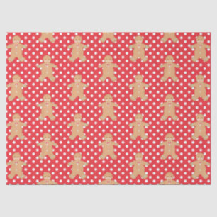 Gingerbread Man Cookie  Tissue Paper