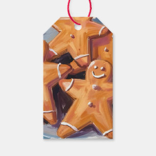 Gingerbread Man Cookies   Merry Christmas Gift Tags