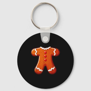 Gingerbread Man Costume Adult Kids Men Women Cooki Keychain