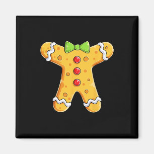 Gingerbread Man Costume Halloween Christmas Boys G Magnet
