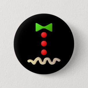 Gingerbread Man Costume Halloween Costume 2 Inch Round Button