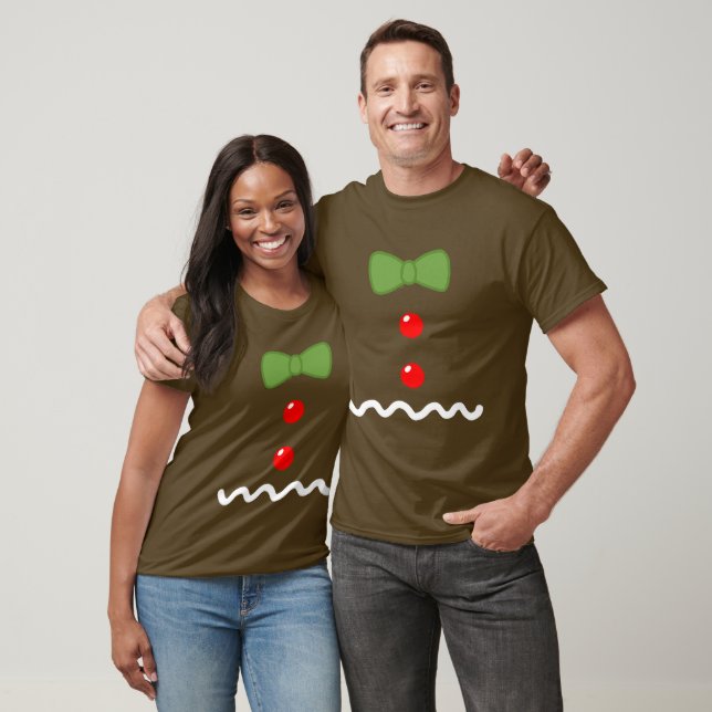 Gingerbread Man Costume T-Shirt (Unisex)