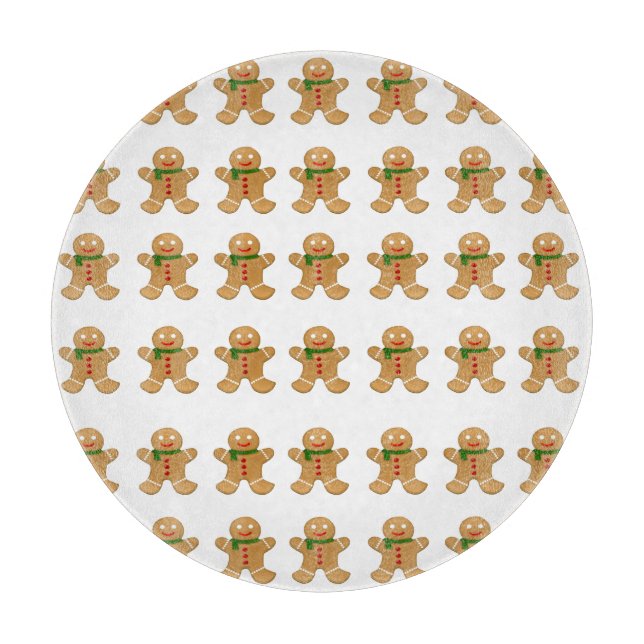 Gingerbread Man Cutting Board (Front)