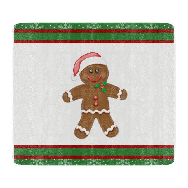 Gingerbread Man Cutting Board (Front)