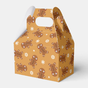 Gingerbread Man Favor Box