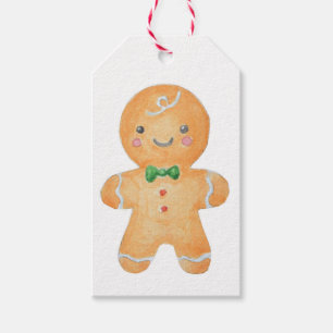 Gingerbread Man Gift Tags