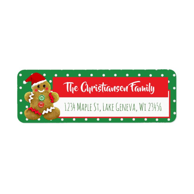 Gingerbread Man Holiday Whisical Christmas (Front)
