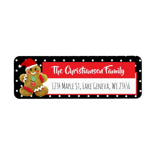 Gingerbread Man Holiday Whisical Christmas (Front)