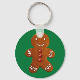 Gingerbread Man Keychain