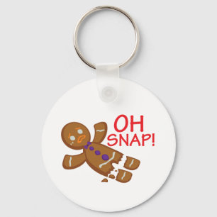 Gingerbread Man Keychain