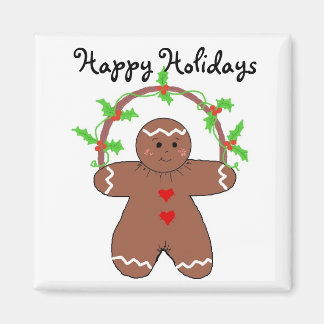 Gingerbread Man Magnet
