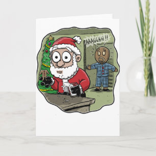 Gingerbread Man Nightmare Card