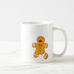 Gingerbread Man Oh Snap Christmas Funny Cookie Bak Coffee Mug