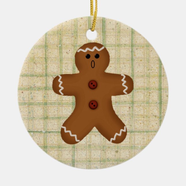 Gingerbread Man Ornament (Front)