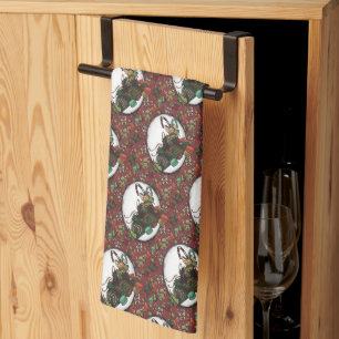 Gingerbread Man- Peppermint Kitchen Towel