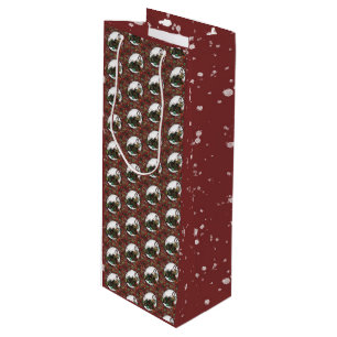 Gingerbread Man- Peppermint Wine Gift Bag