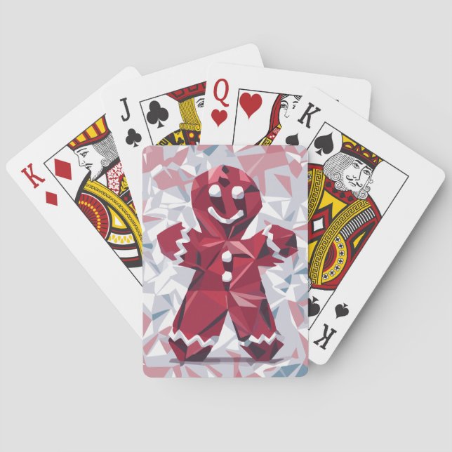 Gingerbread Man Playing Cards (Back)