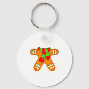 Gingerbread Man Shirt Adult Kids Men Women Cookie  Keychain