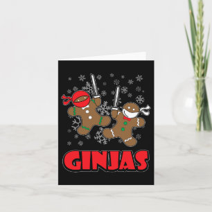 Gingerbread Man Shirt - Christmas In July Gifts Card