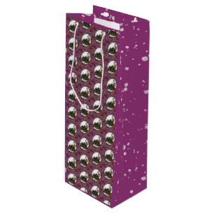 Gingerbread Man- Sugar Plum Wine Gift Bag
