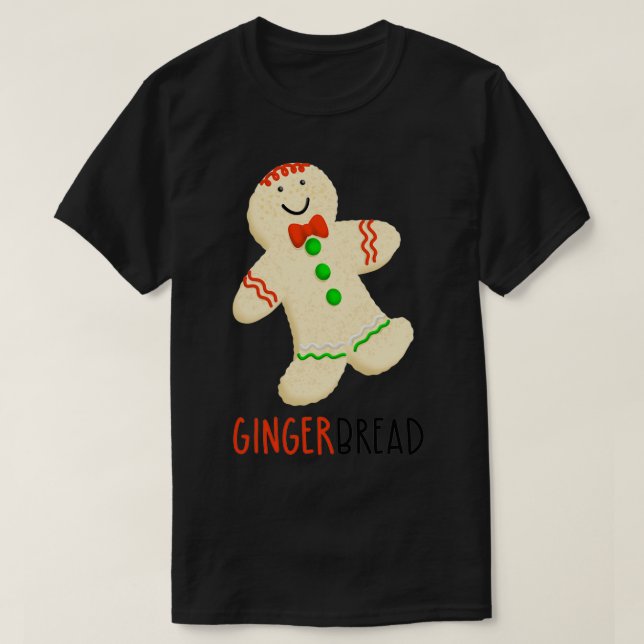 Gingerbread Man T-Shirt (Design Front)