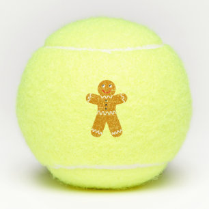 Gingerbread Man Tennis Balls