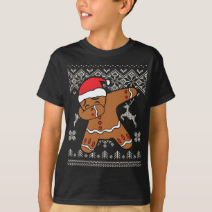 Gingerbread Man Ugly Christmas Sweater Gingerdab D