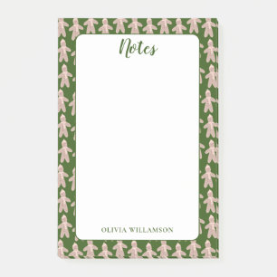 Gingerbread Men Christmas Winter Holiday Post-it Notes