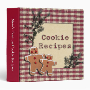 Gingerbread Men Cookies Binder