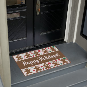 Gingerbread Men - Door Mat