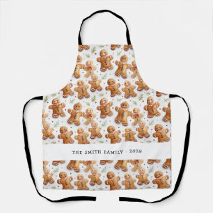 Gingerbread Men Fun Novelty All-Over Print Apron