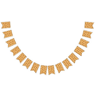 Gingerbread Men Medley Bunting Flags