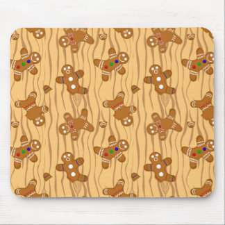 Gingerbread Men Medley Mouse Pad