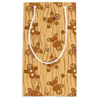 Gingerbread Men Medley Small Gift Bag