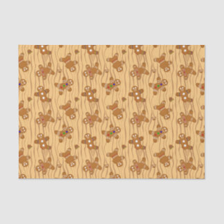 Gingerbread Men Medley Tissue Paper