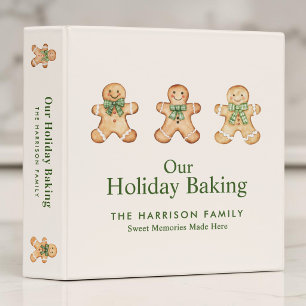 Gingerbread Our Christmas Baking Recipe Binder