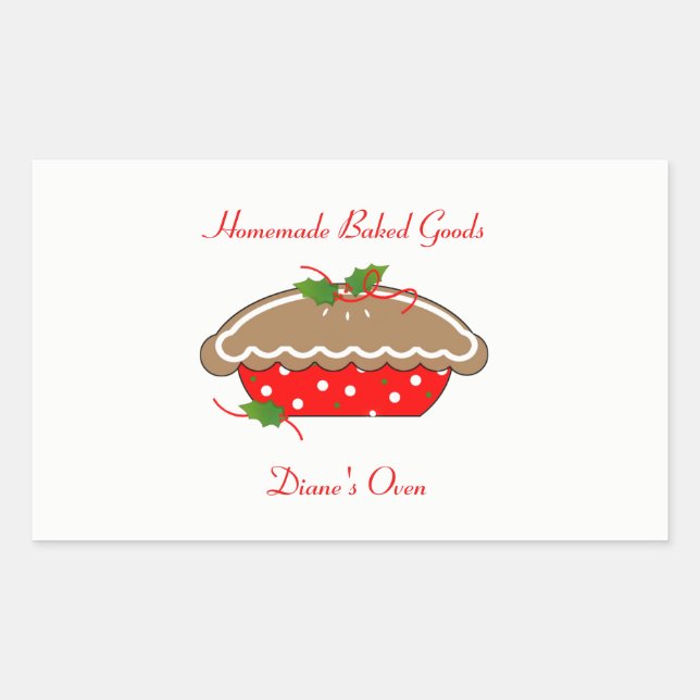 Gingerbread Pie Stickers (Front)
