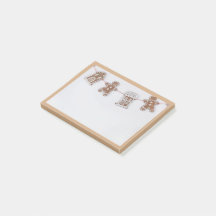 Gingerbread Post-its
