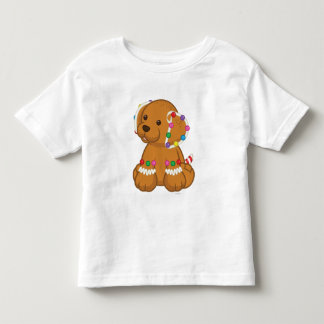 Gingerbread Puppy Toddler T-shirt