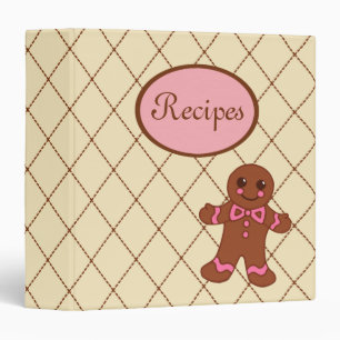 Gingerbread Recipe Binder