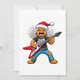 Gingerbread Rock Guitar Christmas 2026 Holiday   Announcement