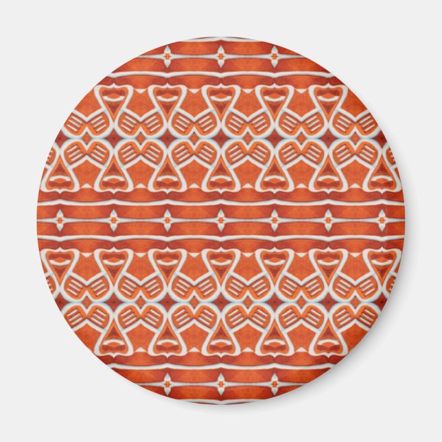 GINGERBREAD Round Magnet (Front)