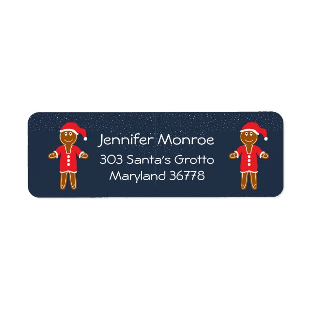 Gingerbread Santa Christmas (Front)